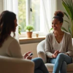 individual receiving personalized counseling support for holistic wellness journey